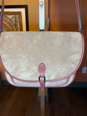 Sezane Romeo in taupe/olive suede